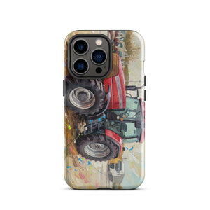 The Tractor Mugs Store iPhone 13 Pro McCormick MTX 150 Signature Edition Splash Art | Tough Case for iPhone® Quality Farmers Merch