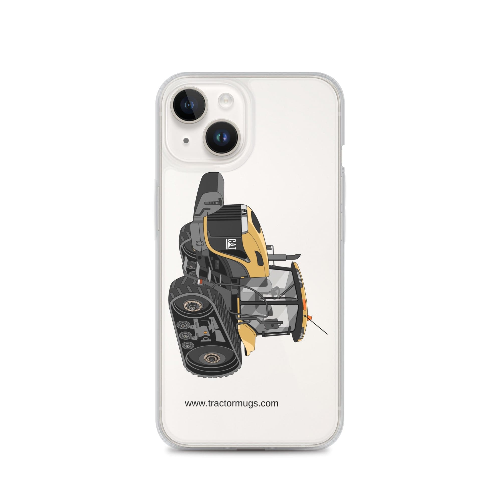 The Tractor Mugs Store iPhone 14 Challenger NT765A Crawler | Clear Case for iPhone® Quality Farmers Merch