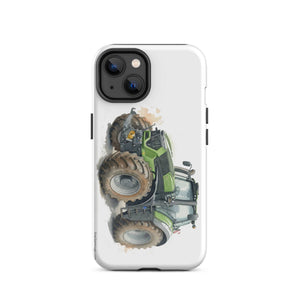 The Tractor Mugs Store iPhone 14 Deutz-Fahr 9340 Watercolor | Tough Case for iPhone® Quality Farmers Merch