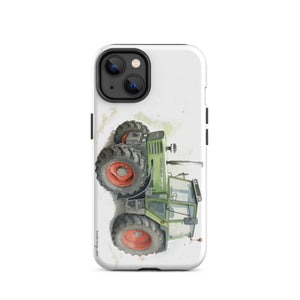 The Tractor Mugs Store iPhone 14 Fendt 308 LSA 4WD Watercolor | Tough Case for iPhone® Quality Farmers Merch