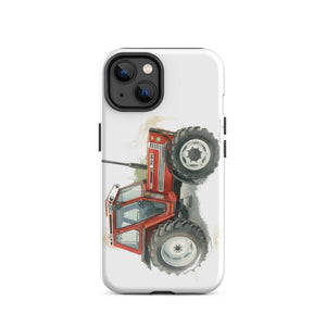The Tractor Mugs Store iPhone 14 FIAT 90-90 DT Watercolor | Tough Case for iPhone® Quality Farmers Merch
