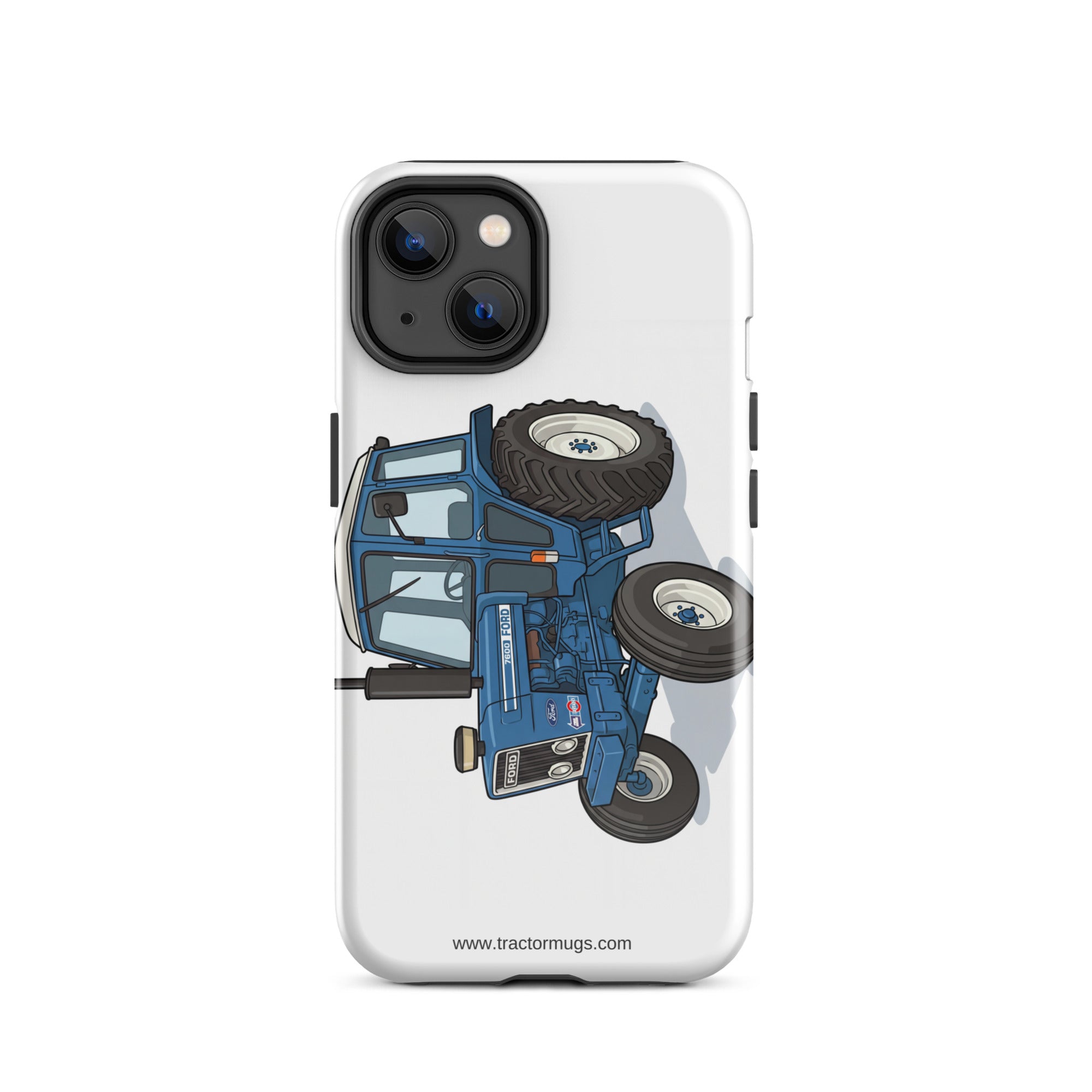 The Tractor Mugs Store iPhone 14 Ford 7600 | Tough Case for iPhone® Quality Farmers Merch