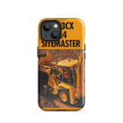 The Tractor Mugs Store iPhone 14 JCB 3CX Sitemaster Brochure | Tough Case for iPhone® Quality Farmers Merch