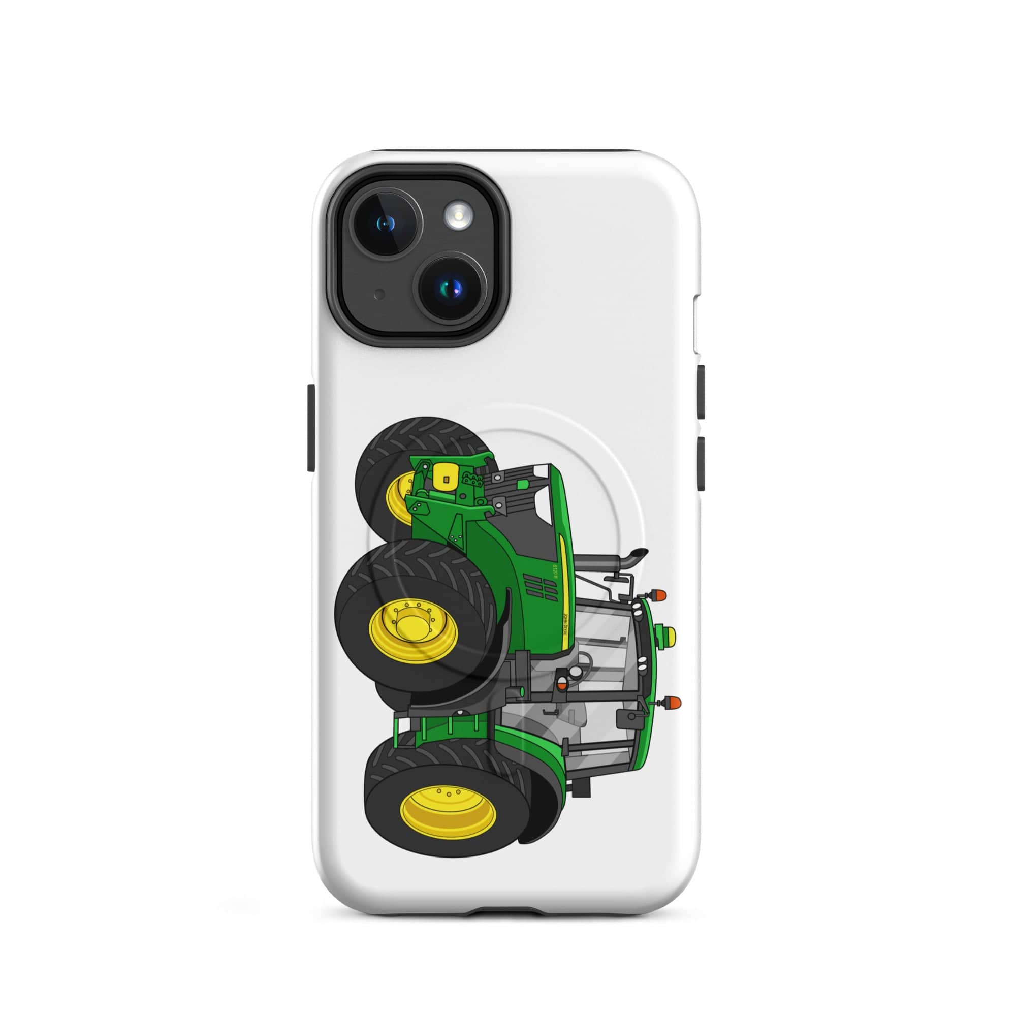 The Tractor Mugs Store iPhone 14 John Deere 6120 M | MagSafe® tough case for iPhone® Quality Farmers Merch