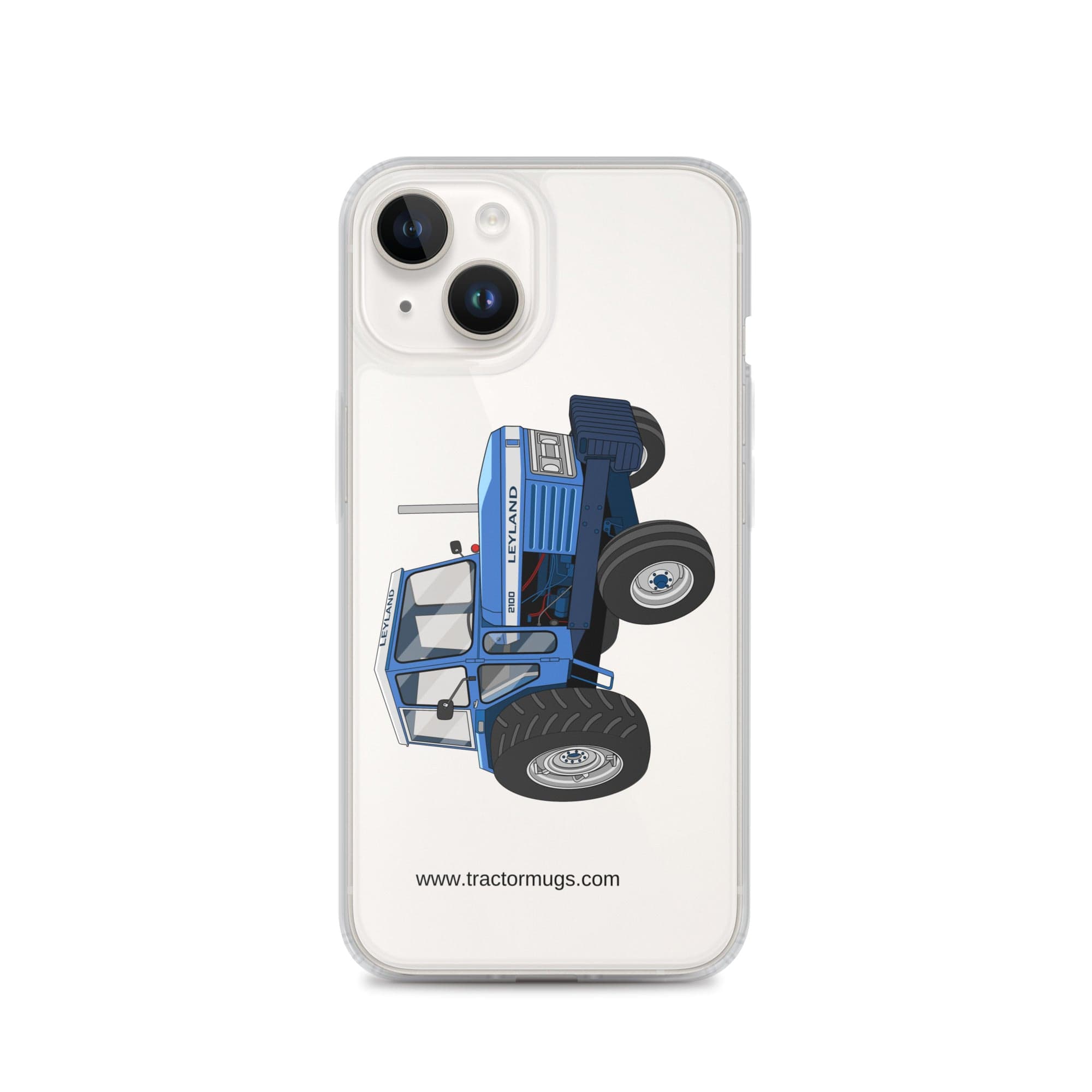 The Tractor Mugs Store iPhone 14 Leyland 2100 | Clear Case for iPhone® Quality Farmers Merch