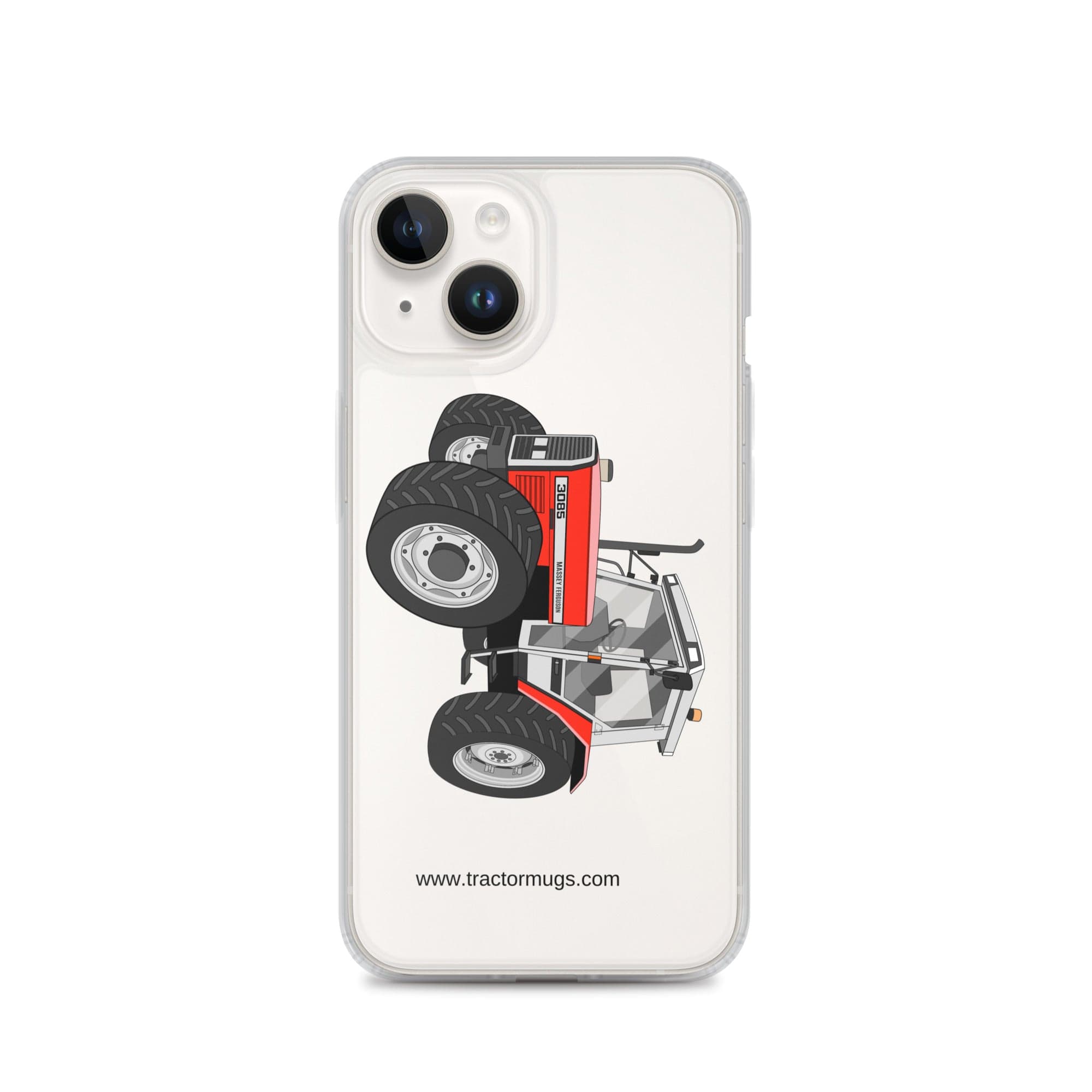 The Tractor Mugs Store iPhone 14 Massey Ferguson 3085 |  Clear Case for iPhone® Quality Farmers Merch