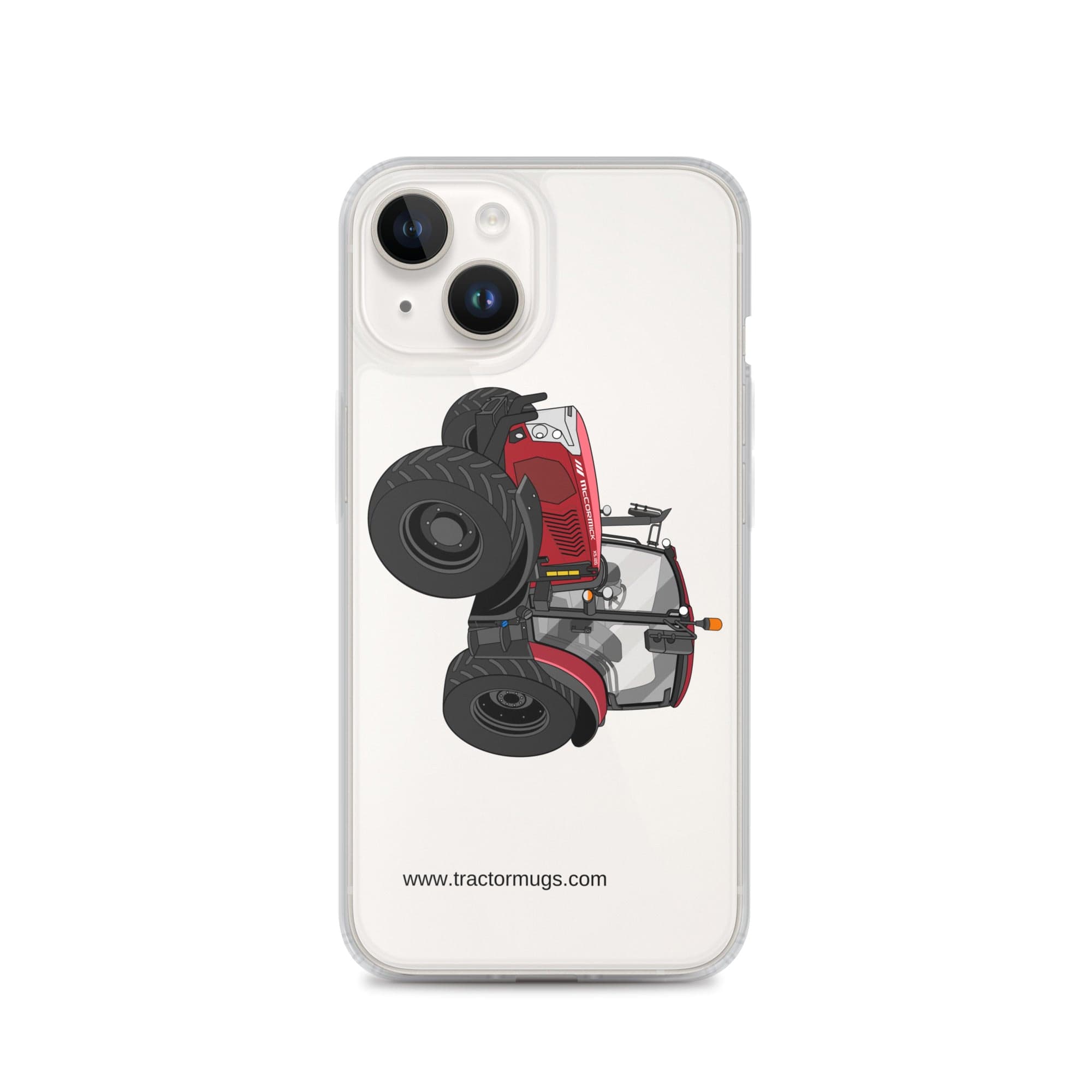 The Tractor Mugs Store iPhone 14 McCormick X5 120 | Clear Case for iPhone® Quality Farmers Merch