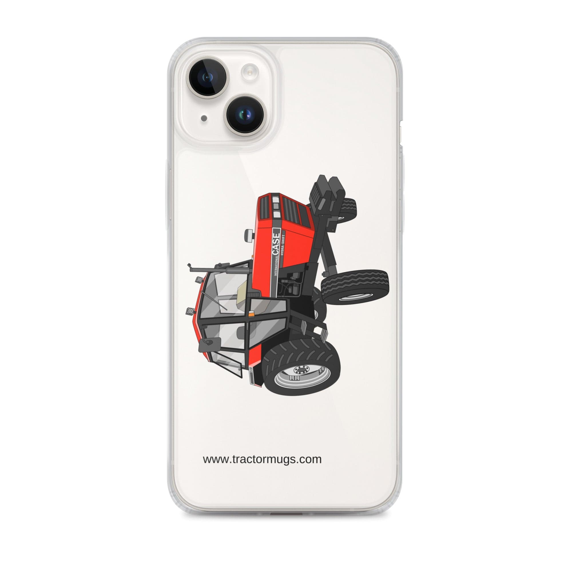 The Tractor Mugs Store iPhone 14 Plus Case 1494 | Clear Case for iPhone® Quality Farmers Merch