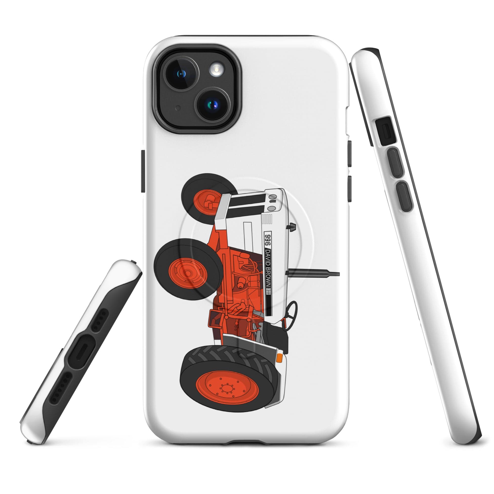 The Tractor Mugs Store iPhone 14 Plus Case David Brown 996 (1974) | MagSafe® tough case for iPhone® Quality Farmers Merch