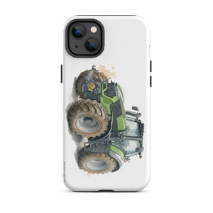 The Tractor Mugs Store iPhone 14 Plus Deutz-Fahr 9340 Watercolor | Tough Case for iPhone® Quality Farmers Merch