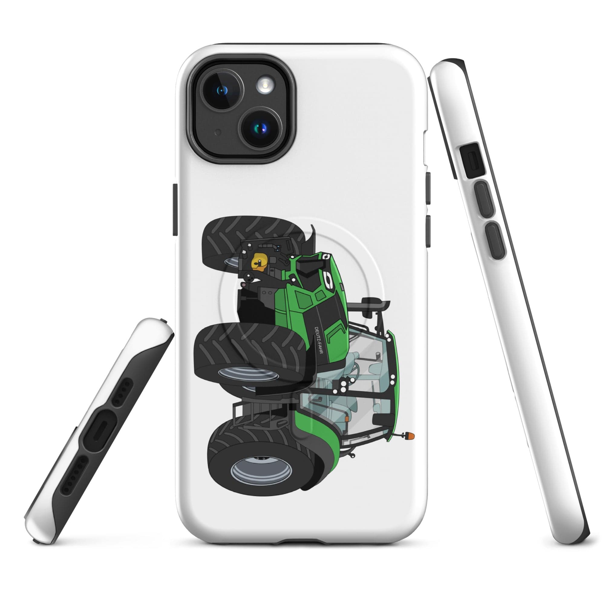 The Tractor Mugs Store iPhone 14 Plus Deutz - Fahr Agrotron 7250 Ttv | MagSafe® tough case for iPhone® Quality Farmers Merch