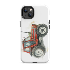 The Tractor Mugs Store iPhone 14 Plus FIAT 90-90 DT Watercolor | Tough Case for iPhone® Quality Farmers Merch