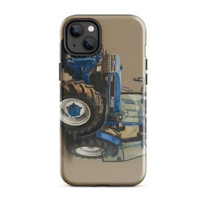 The Tractor Mugs Store iPhone 14 Plus Ford 7840 Oil-Painting | Tough Case for iPhone® Quality Farmers Merch