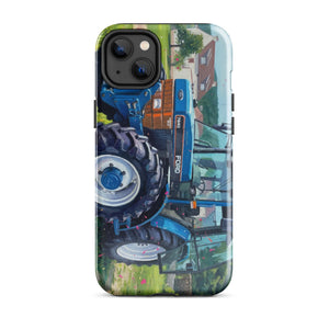 The Tractor Mugs Store iPhone 14 Plus Ford 8340 Splash Art | Tough Case for iPhone® Quality Farmers Merch