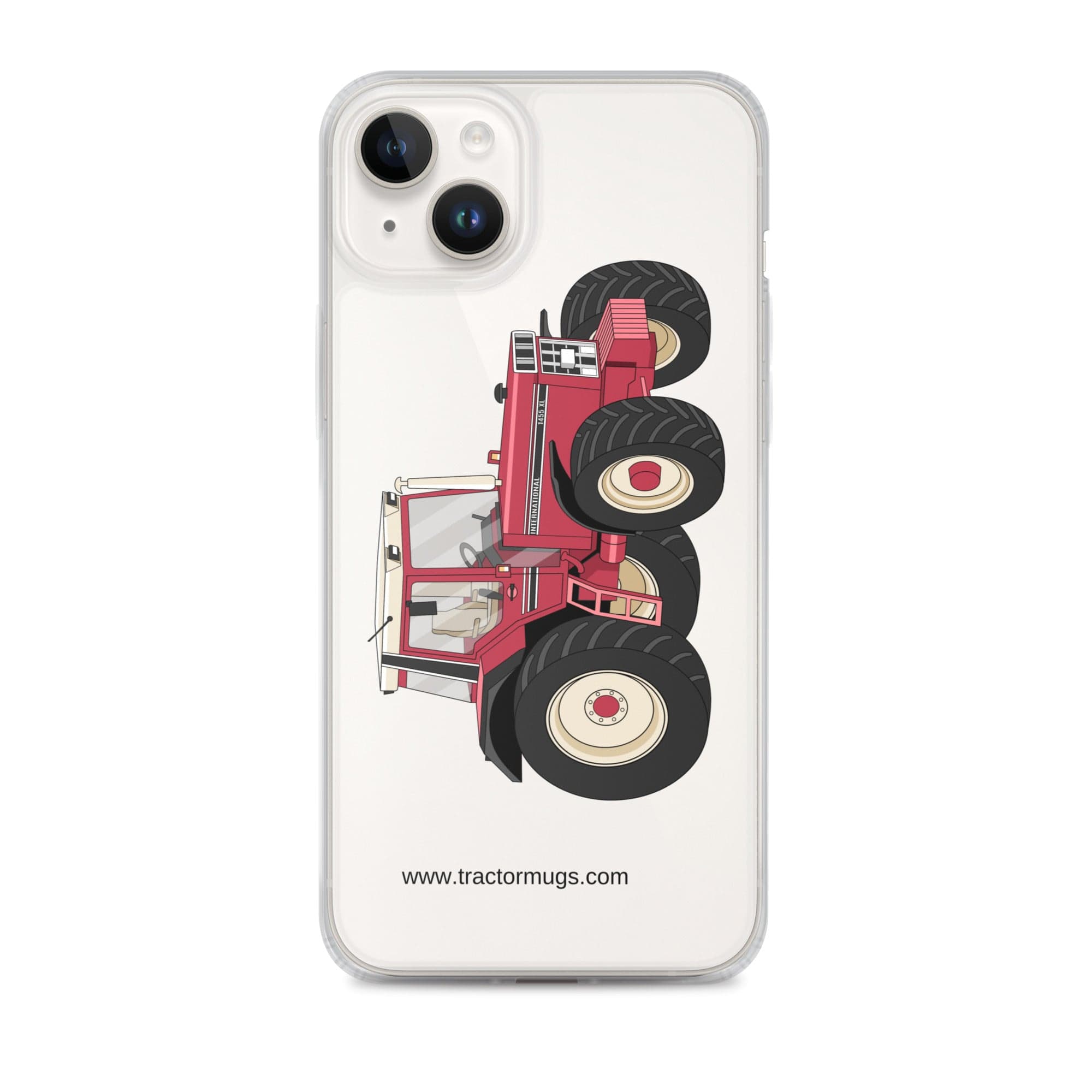 The Tractor Mugs Store iPhone 14 Plus IHC 1455 XL | Clear Case for iPhone® Quality Farmers Merch