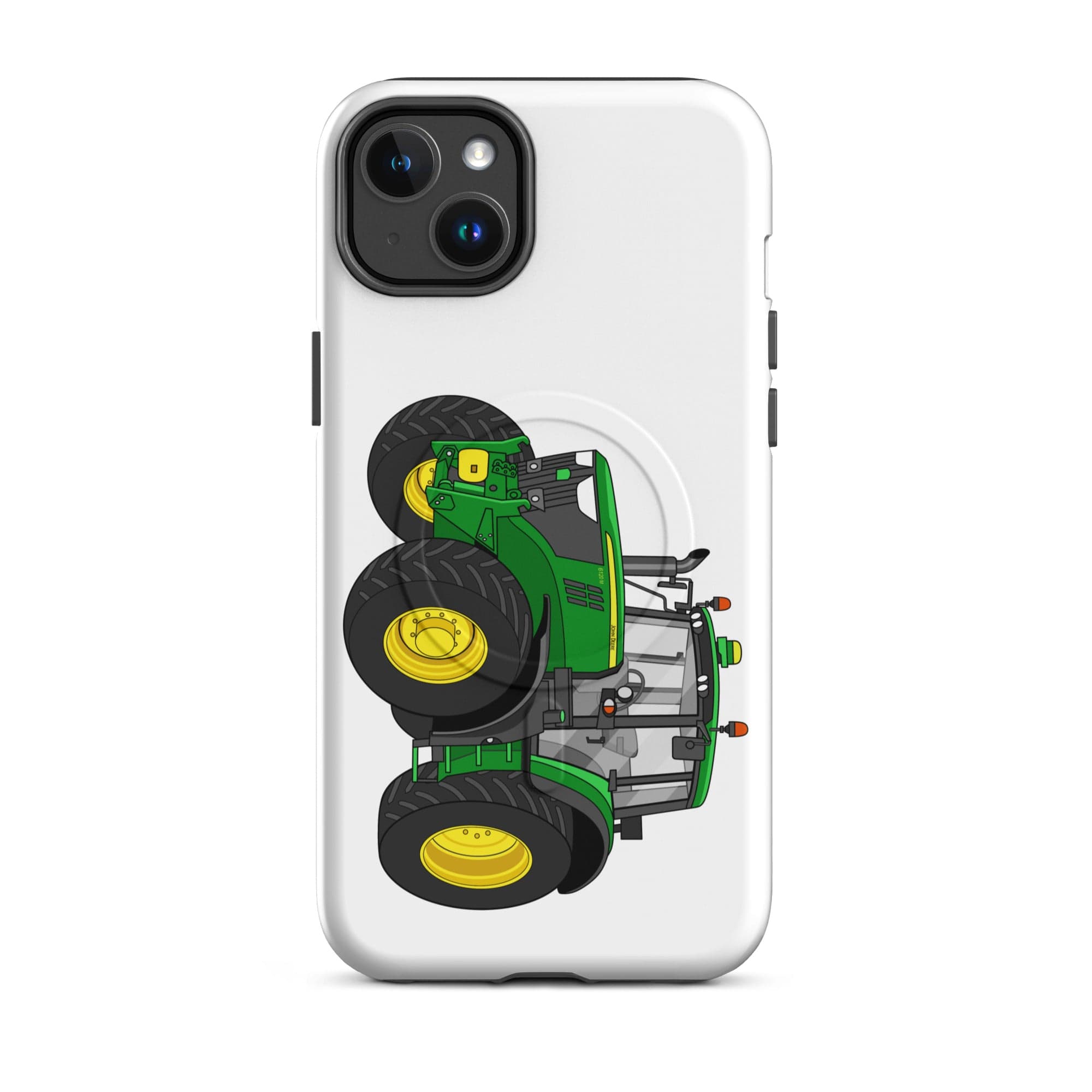 The Tractor Mugs Store iPhone 14 Plus John Deere 6120 M | MagSafe® tough case for iPhone® Quality Farmers Merch