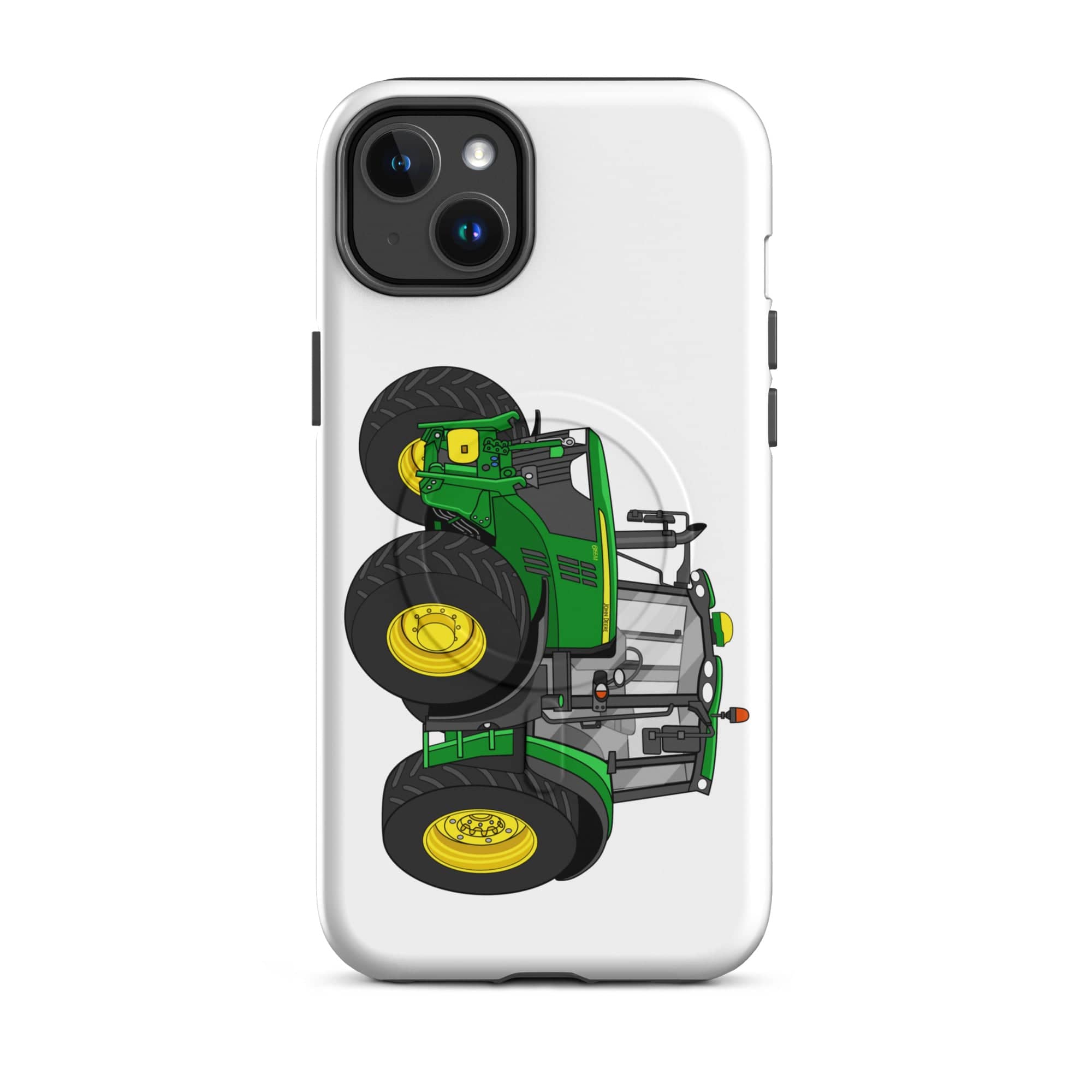 The Tractor Mugs Store iPhone 14 Plus John Deere 6155 M | MagSafe® tough case for iPhone® Quality Farmers Merch