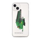 The Tractor Mugs Store iPhone 14 Plus John Deere X9 1100 Combine | Clear Case for iPhone® Quality Farmers Merch