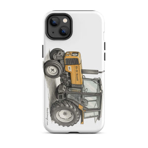 The Tractor Mugs Store iPhone 14 Plus Renault 65-32 MX Pencil Sketch | Tough Case for iPhone® Quality Farmers Merch
