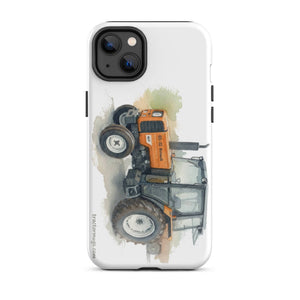 The Tractor Mugs Store iPhone 14 Plus Renault 65-32 MX Watercolor | Tough Case for iPhone® Quality Farmers Merch