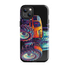 The Tractor Mugs Store iPhone 14 Plus Renault Atles 926 | Splash Art Tough Case for iPhone® Quality Farmers Merch