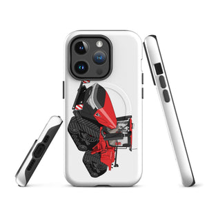 The Tractor Mugs Store iPhone 14 Pro Case IH Quadtrac 715 | MagSafe® tough case for iPhone® Quality Farmers Merch