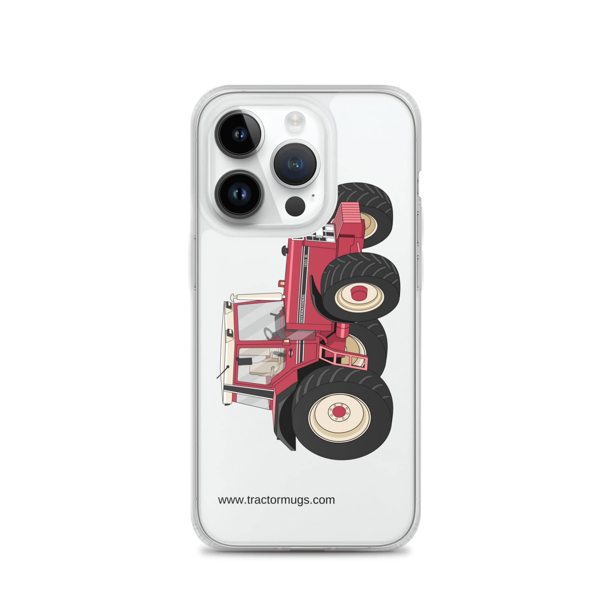 The Tractor Mugs Store iPhone 14 Pro Case International 1455 XL | Clear Case for iPhone® Quality Farmers Merch