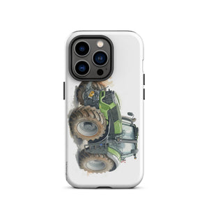 The Tractor Mugs Store iPhone 14 Pro Deutz-Fahr 9340 Watercolor | Tough Case for iPhone® Quality Farmers Merch