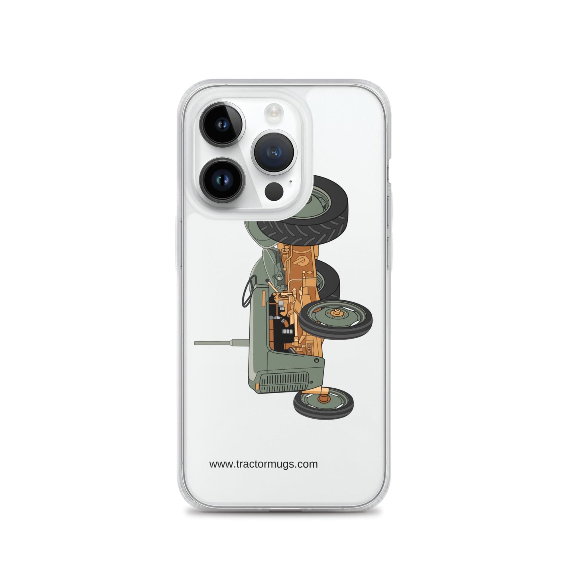 The Tractor Mugs Store iPhone 14 Pro Ferguson FE 35 | Clear Case for iPhone® Quality Farmers Merch