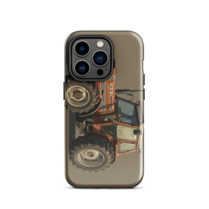 The Tractor Mugs Store iPhone 14 Pro FIAT 110-90 DT Oil Painting | Tough Case for iPhone® Quality Farmers Merch