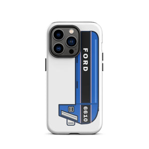 The Tractor Mugs Store iPhone 14 Pro Ford 6610 Bonnet Series | Tough Case for iPhone® Quality Farmers Merch