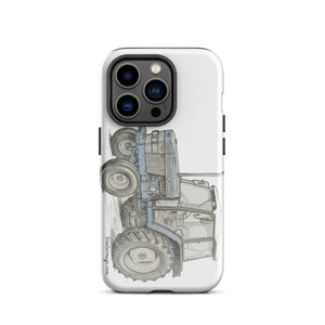 The Tractor Mugs Store iPhone 14 Pro Ford 6640 Pencil Sketch | Tough Case for iPhone® Quality Farmers Merch