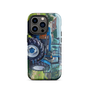 The Tractor Mugs Store iPhone 14 Pro Ford 7840 Splash Art | Tough Case for iPhone® Quality Farmers Merch