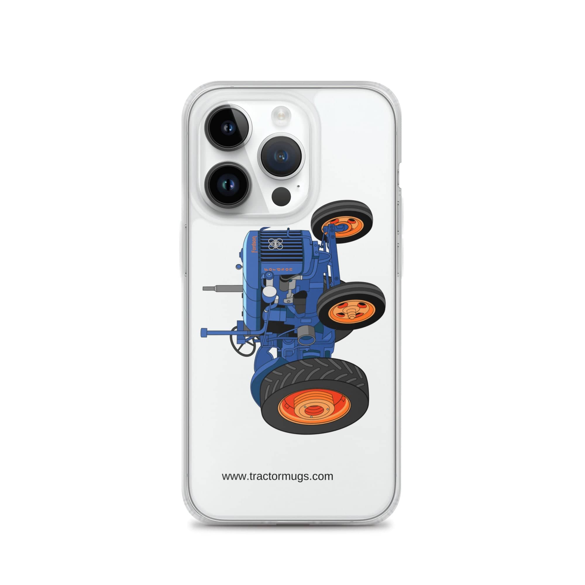 The Tractor Mugs Store iPhone 14 Pro Fordson E27N L4a | Clear Case for iPhone® Quality Farmers Merch