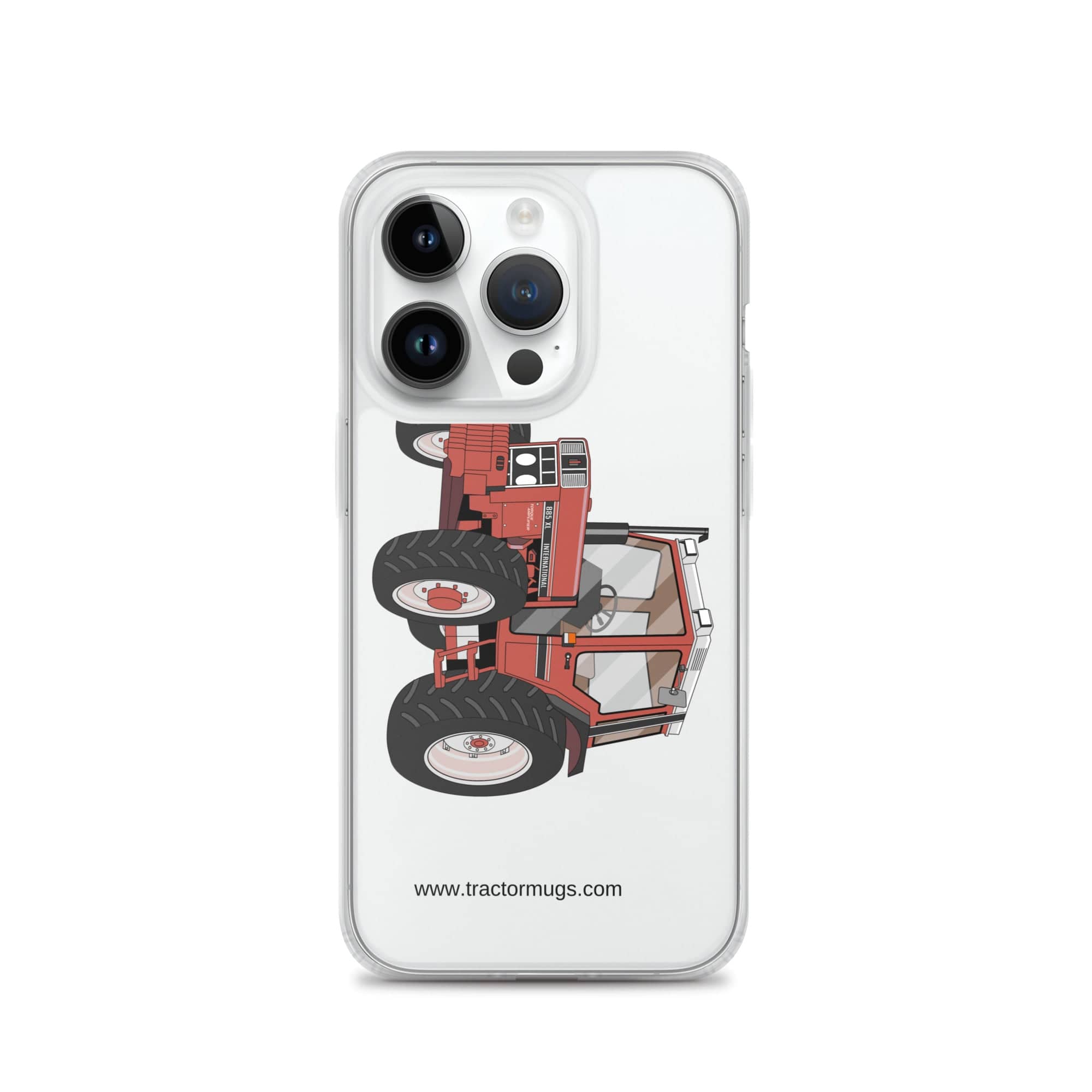 The Tractor Mugs Store iPhone 14 Pro International 885 XL 4WD | Clear Case for iPhone® Quality Farmers Merch