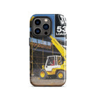 The Tractor Mugs Store iPhone 14 Pro JCB Loadall 530 Brochure | Tough Case for iPhone® Quality Farmers Merch