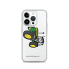 The Tractor Mugs Store iPhone 14 Pro John Deere 3350 4WD | Clear Case for iPhone® Quality Farmers Merch