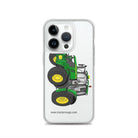 The Tractor Mugs Store iPhone 14 Pro John Deere 6155 M | Clear Case for iPhone® Quality Farmers Merch