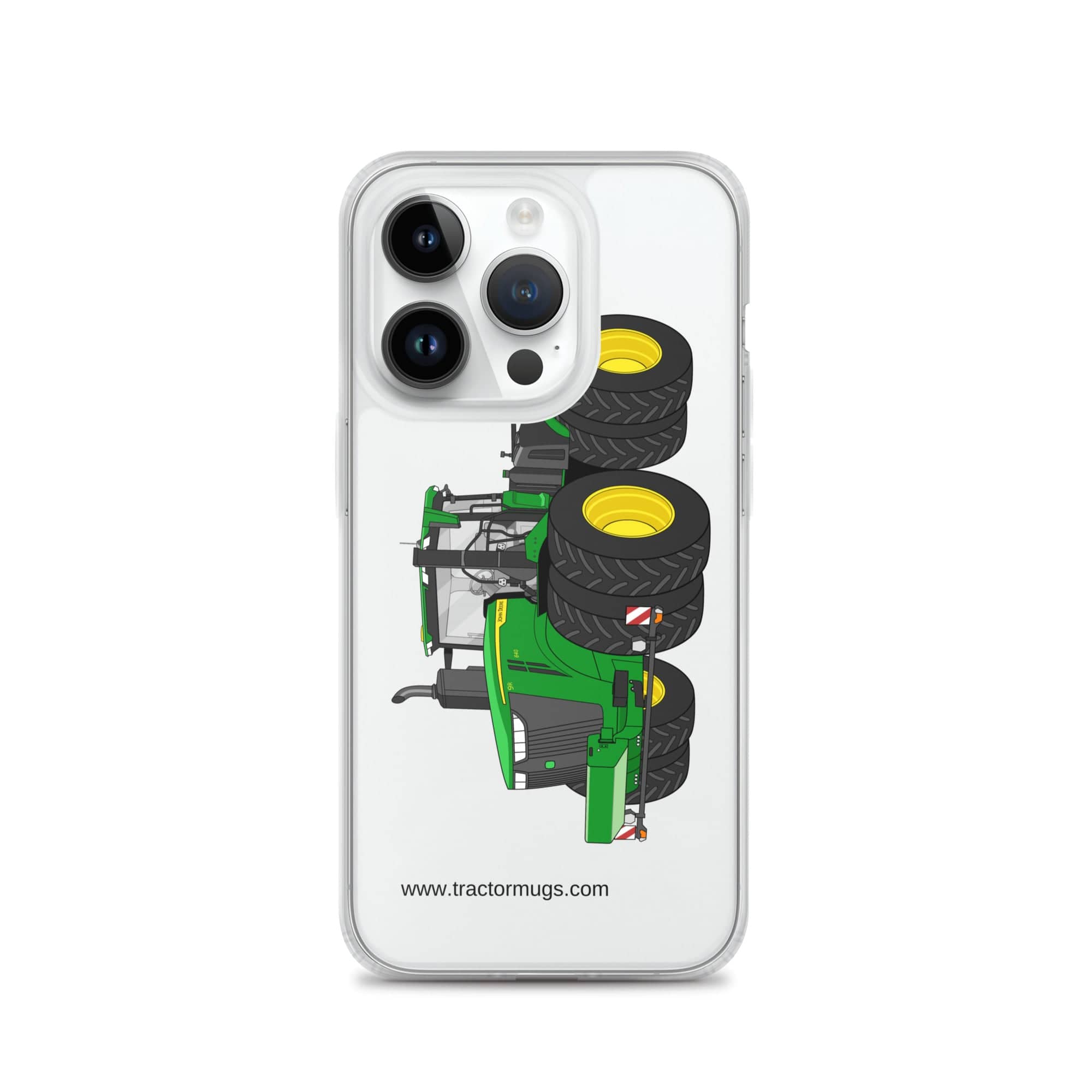 The Tractor Mugs Store iPhone 14 Pro John Deere 9R 640 | Clear Case for iPhone® Quality Farmers Merch