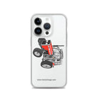 The Tractor Mugs Store iPhone 14 Pro Massey Ferguson 362 | Clear Case for iPhone® Quality Farmers Merch