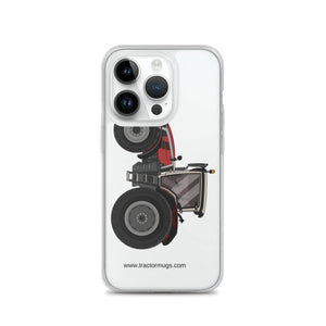 The Tractor Mugs Store iPhone 14 Pro Massey Ferguson 8S 265 (2020) | Clear Case for iPhone® Quality Farmers Merch