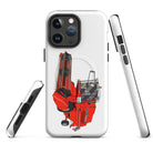 The Tractor Mugs Store iPhone 14 Pro Max 1994 Massey Ferguson 32 Combine Harvester | MagSafe® tough case for iPhone® Quality Farmers Merch