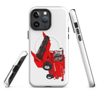 The Tractor Mugs Store iPhone 14 Pro Max Case IH Axial Flow 2188 Harvester | MagSafe® tough case for iPhone® Quality Farmers Merch