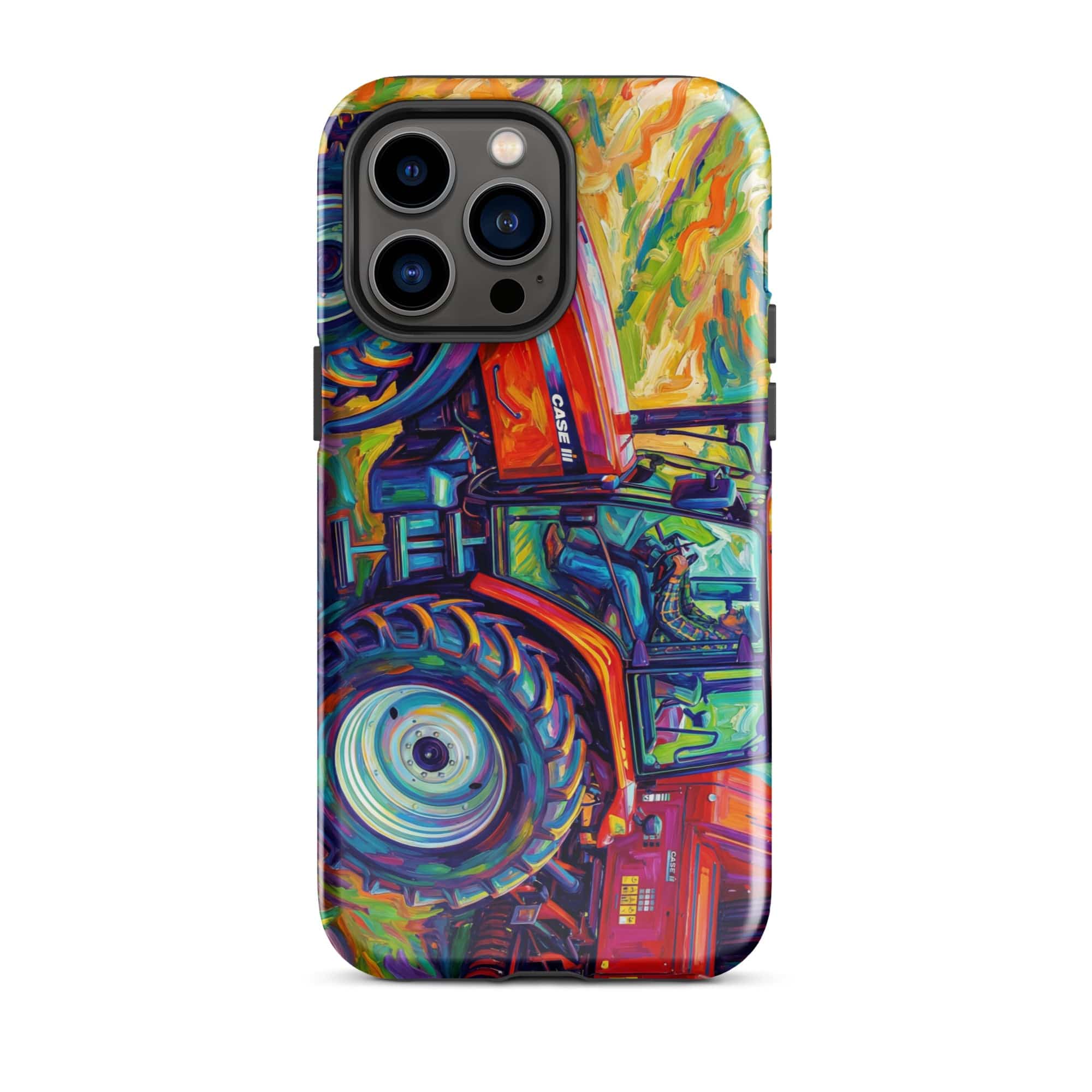 The Tractor Mugs Store iPhone 14 Pro Max CASE MX 130 | Splash Art Tough Case for iPhone® Quality Farmers Merch