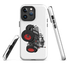 The Tractor Mugs Store iPhone 14 Pro Max Fendt 828 Profi Black Beauty | MagSafe® tough case for iPhone® Quality Farmers Merch