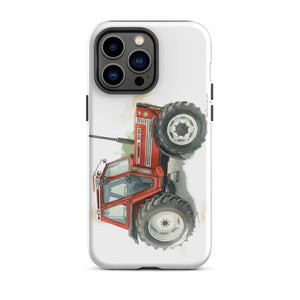 The Tractor Mugs Store iPhone 14 Pro Max FIAT 90-90 DT Watercolor | Tough Case for iPhone® Quality Farmers Merch