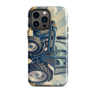 The Tractor Mugs Store iPhone 14 Pro Max Ford 6810 2WD | Art Deco Tough Case for iPhone® Quality Farmers Merch