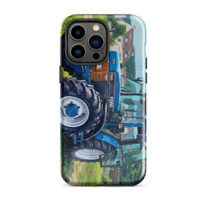 The Tractor Mugs Store iPhone 14 Pro Max Ford 7840 Splash Art | Tough Case for iPhone® Quality Farmers Merch