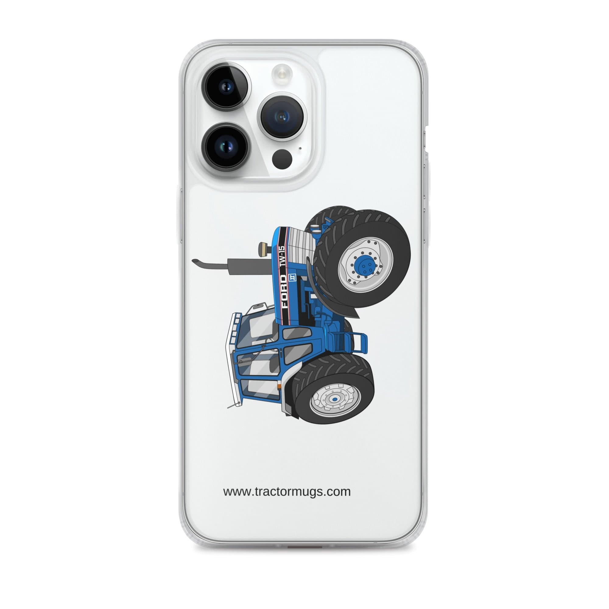 The Tractor Mugs Store iPhone 14 Pro Max Ford TW 15  | Clear Case for iPhone® Quality Farmers Merch