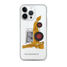 The Tractor Mugs Store iPhone 14 Pro Max JCB 3C (1975) | Clear Case for iPhone® Quality Farmers Merch